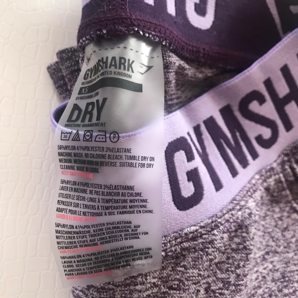 Gymshark Purple Flex Legging in Size xSmall - Picture 4 of 8
